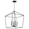 Nuvo Emma 4-Light Small Pendant - Matte Black Finish 60/7941 - alternate 1